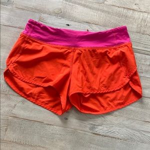Lulu Lemon Sea Wheeze running shorts